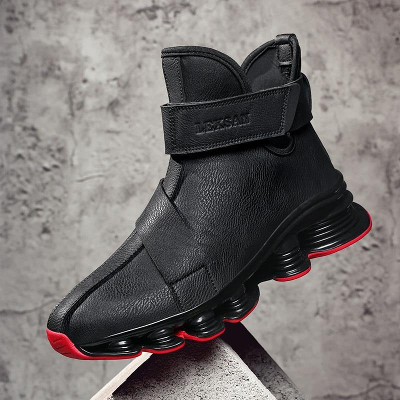 OwenGrid Men's Casual Perforated Sole Sports Anti-Slip Boots