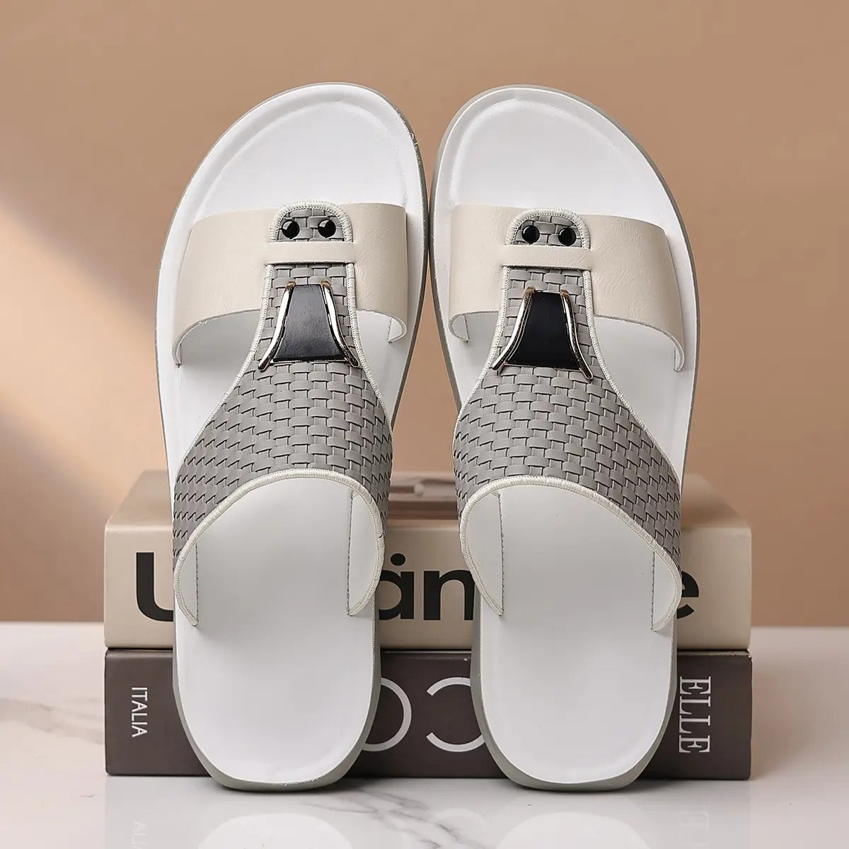 OwenGrid Men's Lightweight Arch Support Anti-Slip Sandals