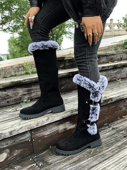 Women's Fuzzy Winter Warm Boots