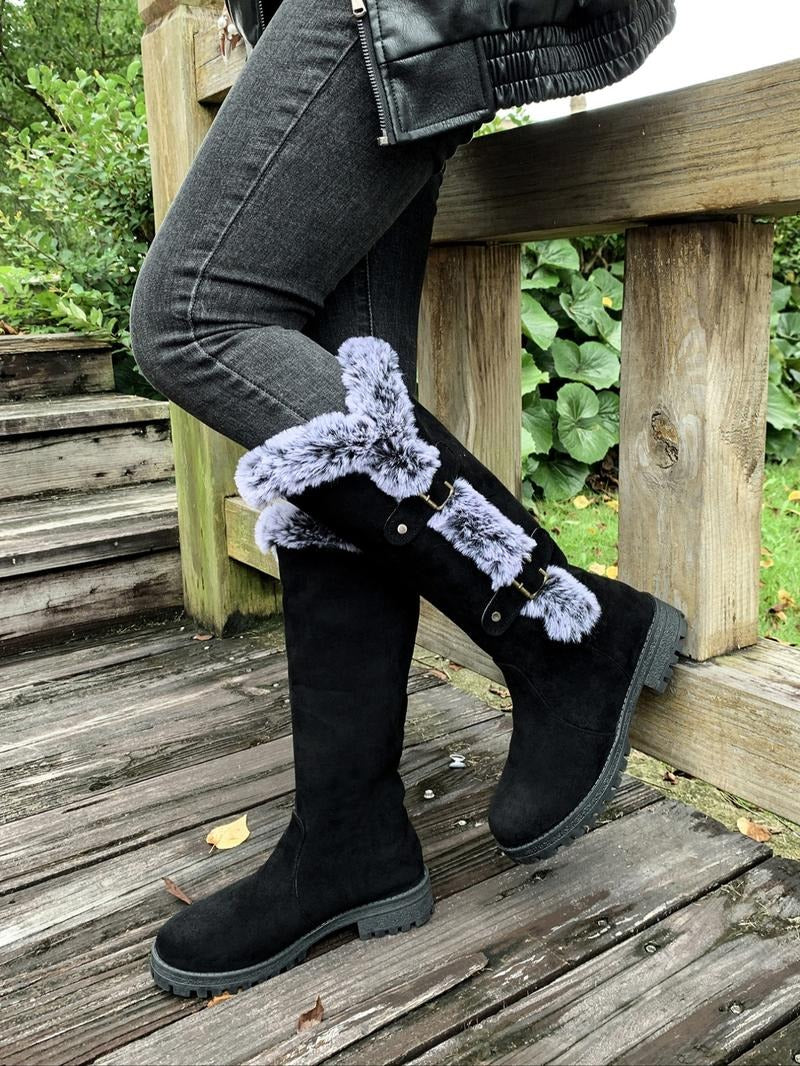 Women's Fuzzy Winter Warm Boots
