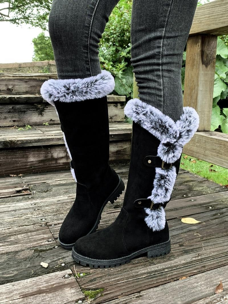 Women's Fuzzy Winter Warm Boots
