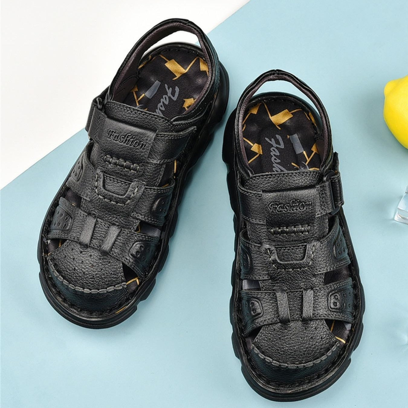 OwenGrid Men's Casual Fashionable Non-slip Classy Sandals