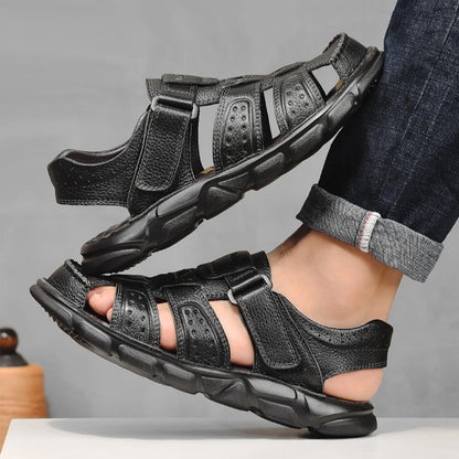 OwenGrid Men's Casual Fashionable Non-slip Classy Sandals