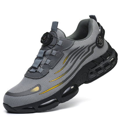 Men's Steel-toe Lightweight Puncture-resistant Work Shoes