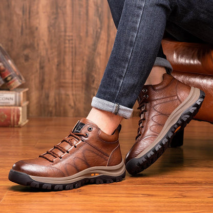 OwenGrid Men's New Fashion Mid-top Casual Shoes