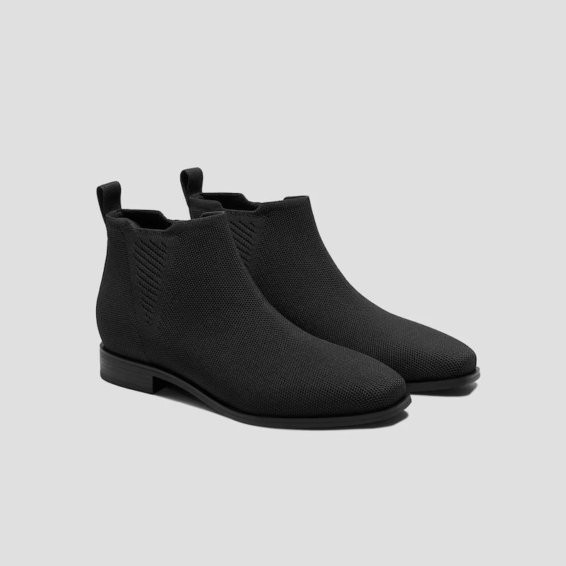 Vivava Women's Square-Toe Slip-On Chelsea Boots