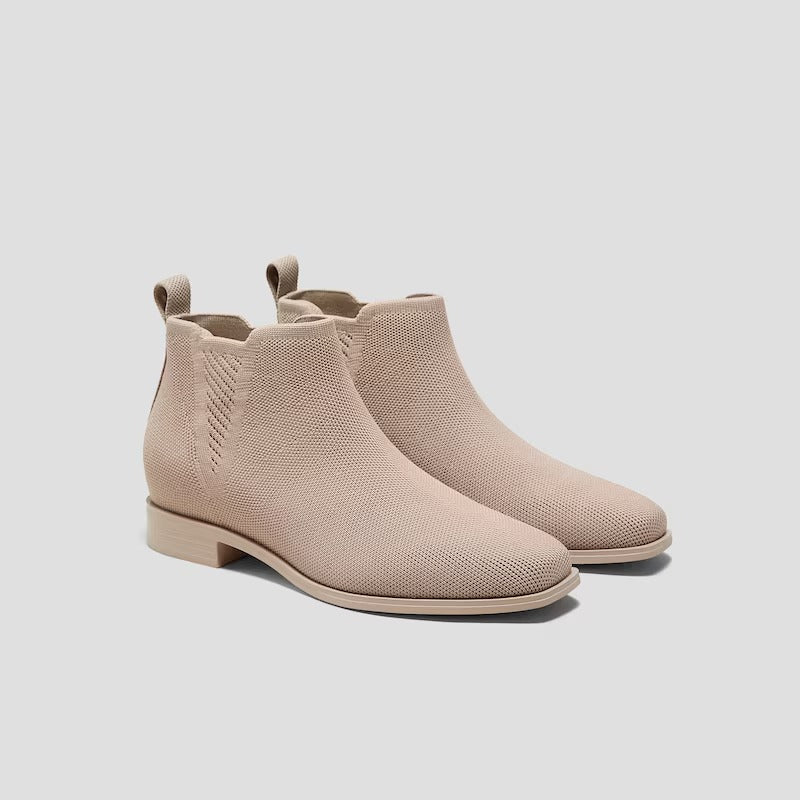 Vivava Women's Square-Toe Slip-On Chelsea Boots