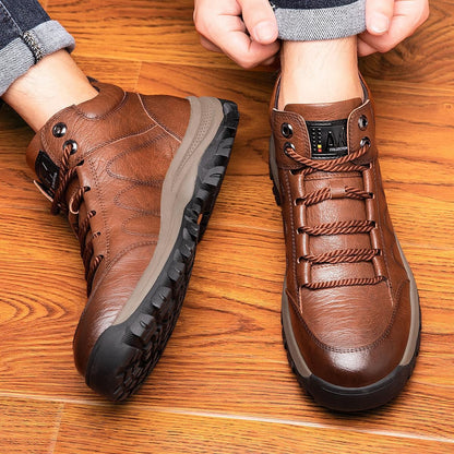OwenGrid Men's New Fashion Mid-top Casual Shoes