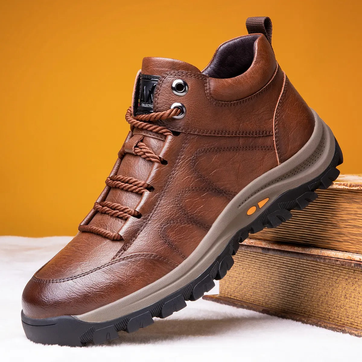 OwenGrid Men's New Fashion Mid-top Casual Shoes