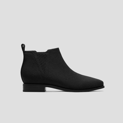 Vivava Women's Square-Toe Slip-On Chelsea Boots