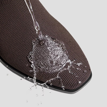 Vivava Women's Square-Toe Slip-On Chelsea Boots