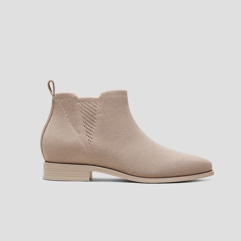 Vivava Women's Square-Toe Slip-On Chelsea Boots