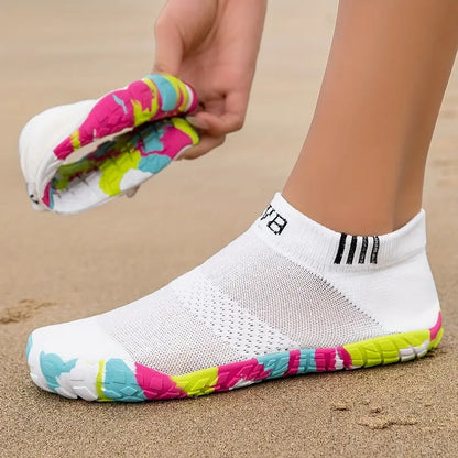 OwenGrid Women's Elastic Non-slip Rubber Water Shoes