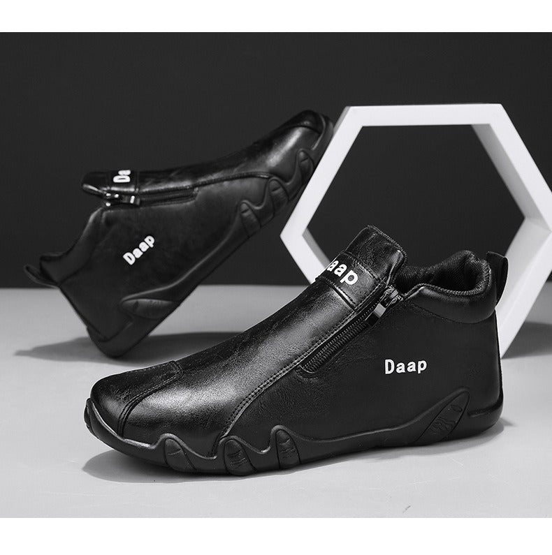 OwenGrid New Men's High-top Non-slip Ankle Boots