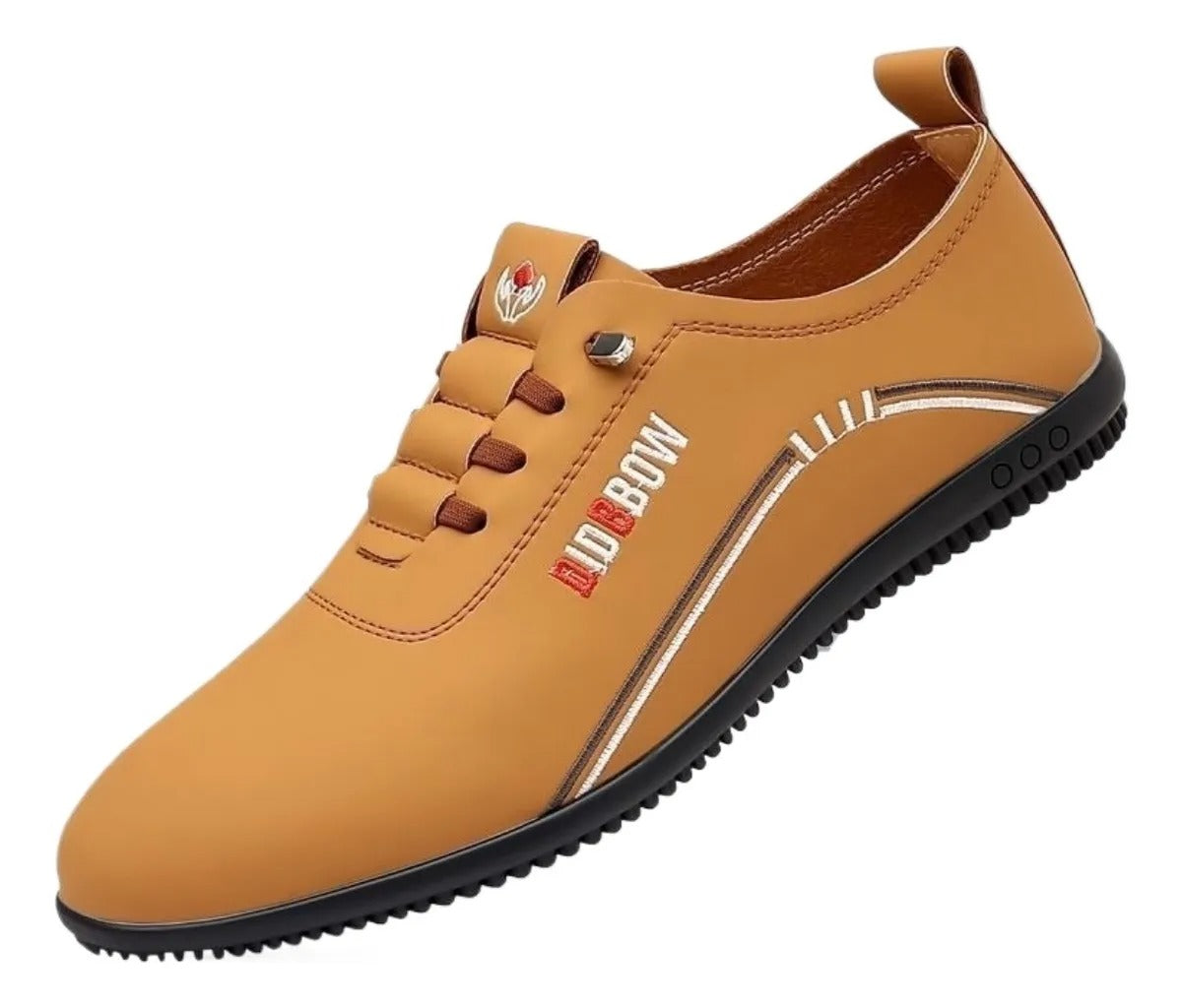 Men's Autumn Lightweight Soft Sole Leather Shoes