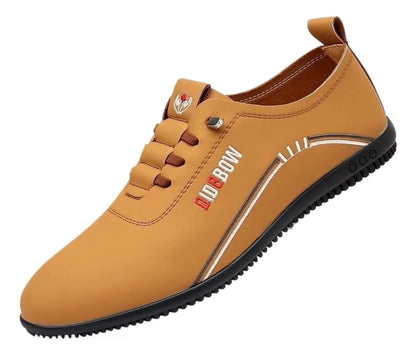 Men's Autumn Lightweight Soft Sole Leather Shoes