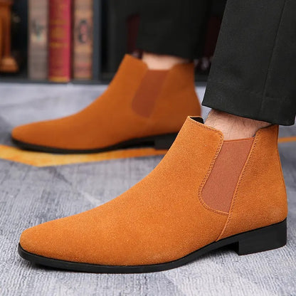New Men's Business Leisure Chelsea boots