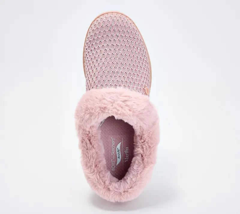 Martha Stewart x Skechers Bobs Arch FitKeepsakes Cozy Slippers