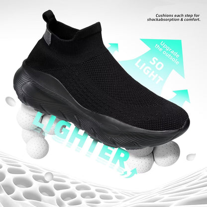 OwenGrid Men's Lightweight Leisure Slip on Mesh Shoes