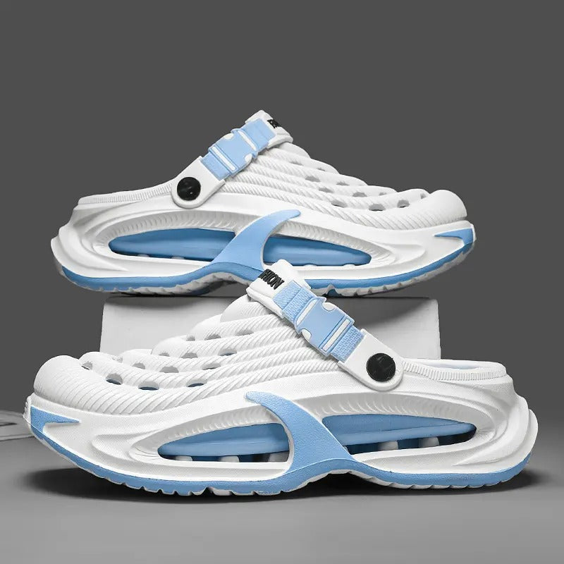 OwenGrid Men's Outdoor Thick Sole Non-Slip Odor Resistant Durable Soft Sandals