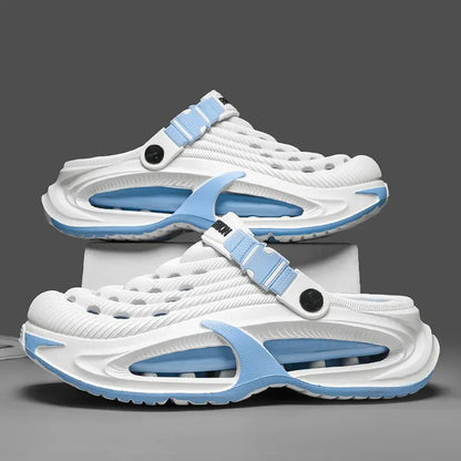 OwenGrid Men's Outdoor Thick Sole Non-Slip Odor Resistant Durable Soft Sandals
