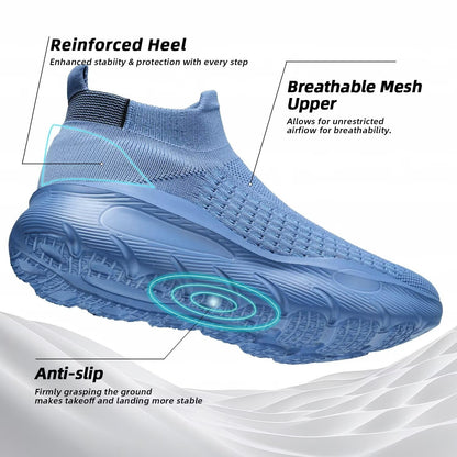 OwenGrid Men's Lightweight Leisure Slip on Mesh Shoes