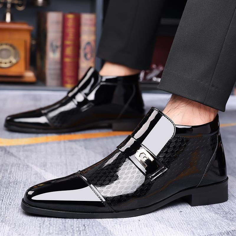 Men's Mid-Cut Business Formal Leather Shoes