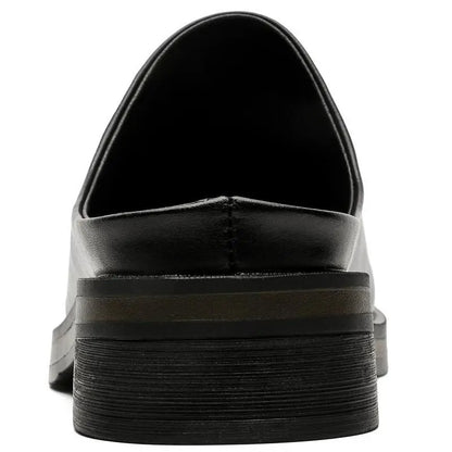 OwenGrid Men's New Big Head Muller Toe Box Slippers