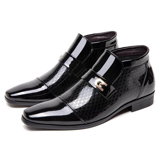 Men's Mid-Cut Business Formal Leather Shoes