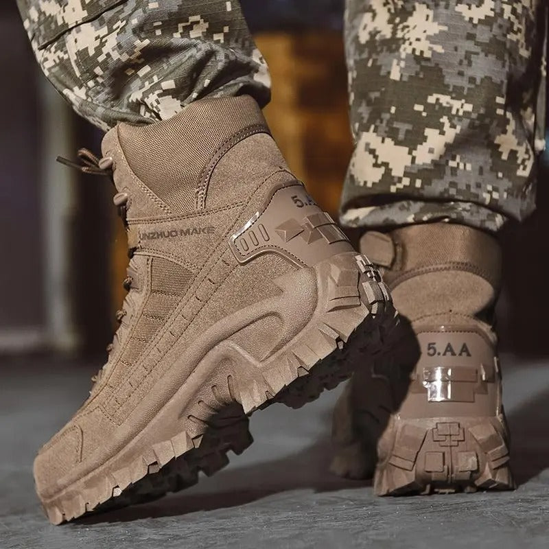 OwenGrid Men's Tactical Lightweight Jumpstart Comfortable All-Day Work Boots